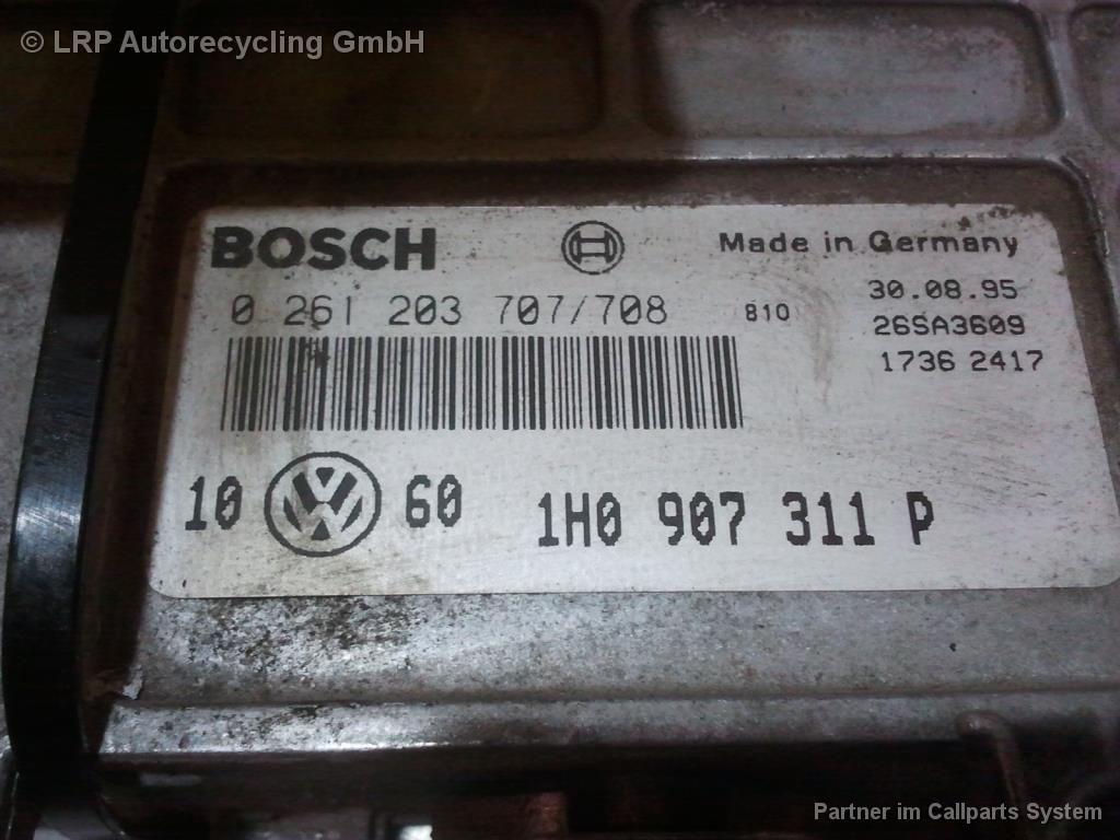 VW Passat 35i Steuergerät Motor 1.8 66kw ADZ 1H0907311P BJ1995