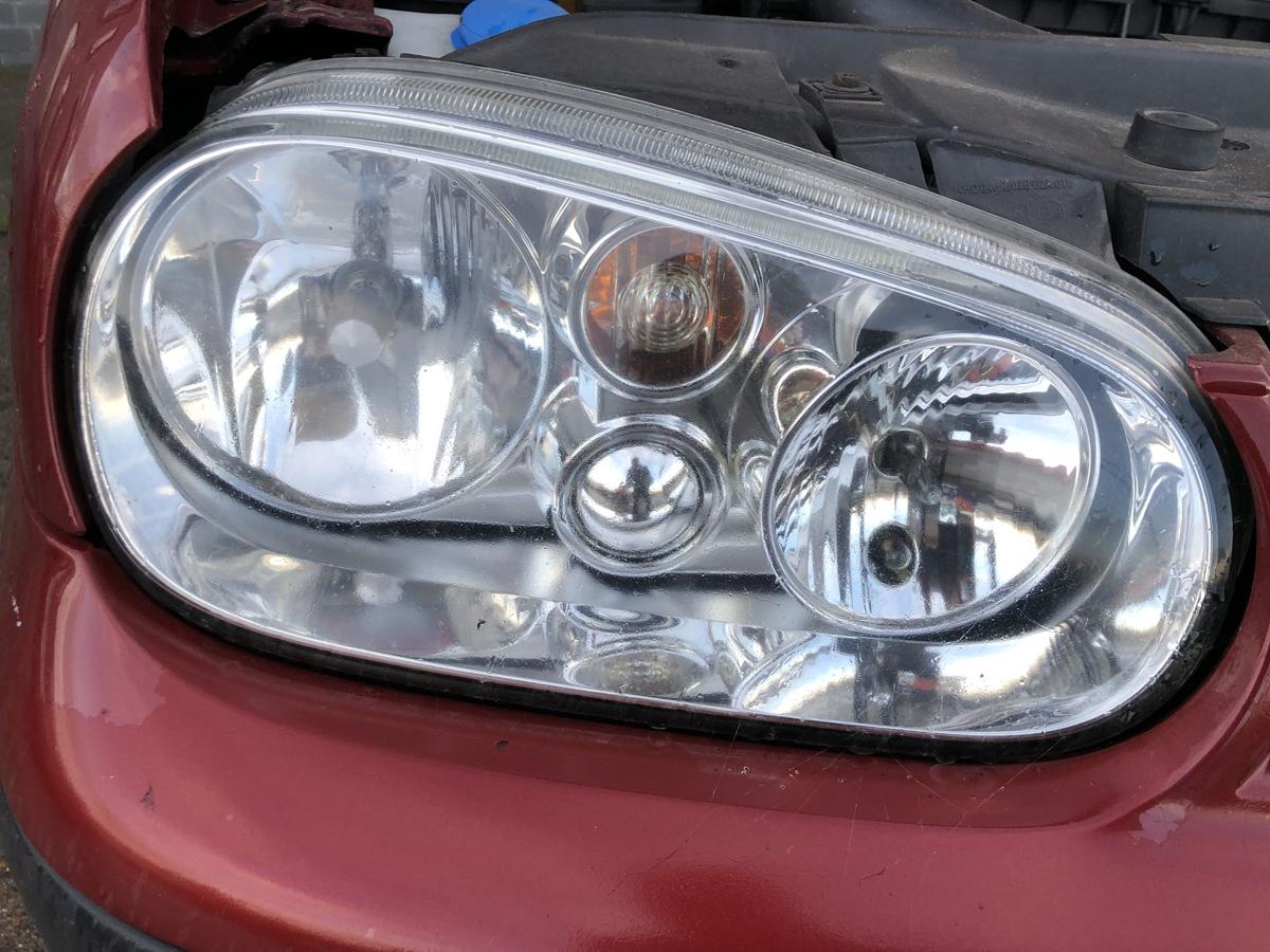 VW Golf 4 1J IV Scheinwerfer rechts Hauptscheinwerfer Valeo ohne Nebel