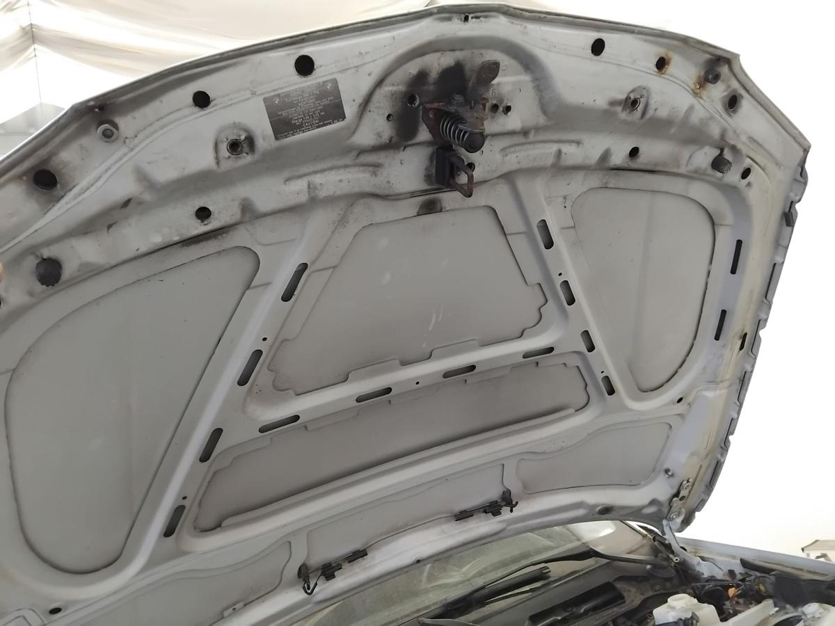 BMW 1er E81 E87 LCI original Motorhaube 354 Titansilbermetallic Facelift BJ2007