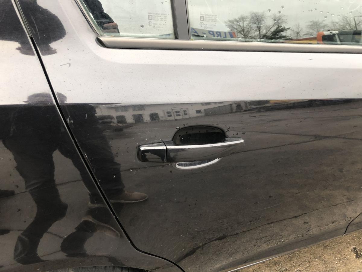 Opel Corsa D T&uuml;r hinten rechts Fondt&uuml;r im Rohbau 2HU Saphirschwarz Met