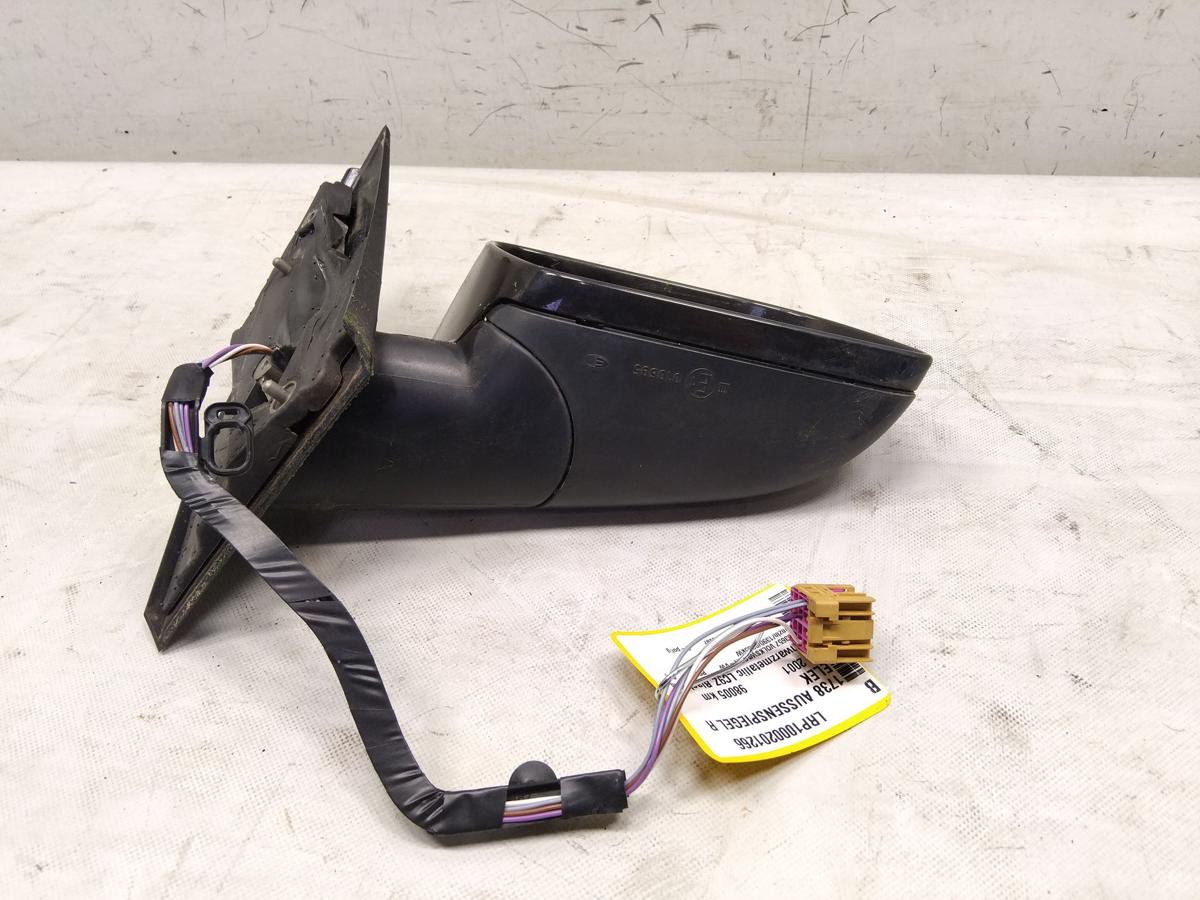 VW Polo 9N1 orig Au&szlig;enspiegel rechts elektrisch beheizt BJ2001 LC9Z Black Magic