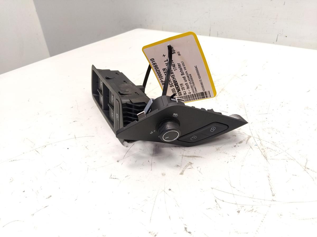 VW Golf 7 orig Schalter Fensterheber links 5G0959857D Schalter Spiegelverstellung