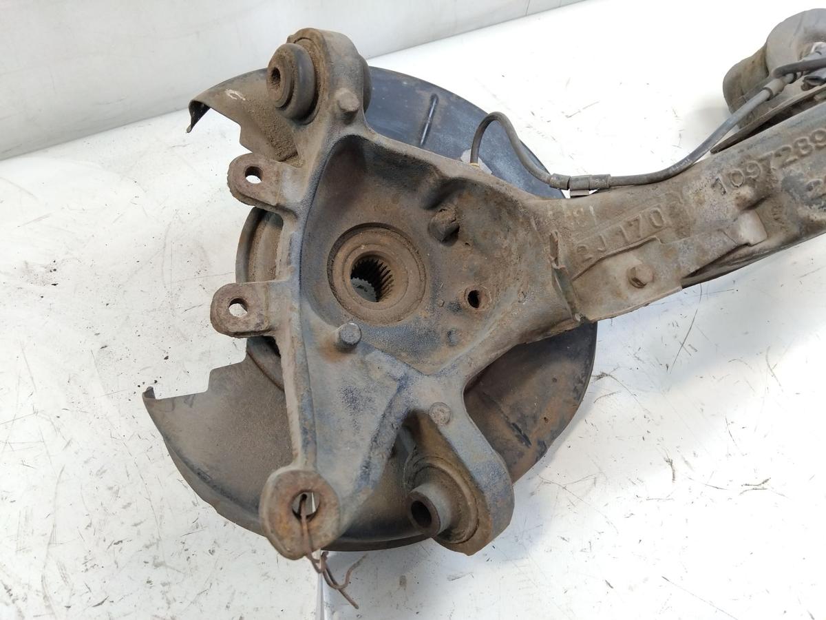 BMW E46 318TI original Achsschenkel mit Längslenker hinten links BJ2002