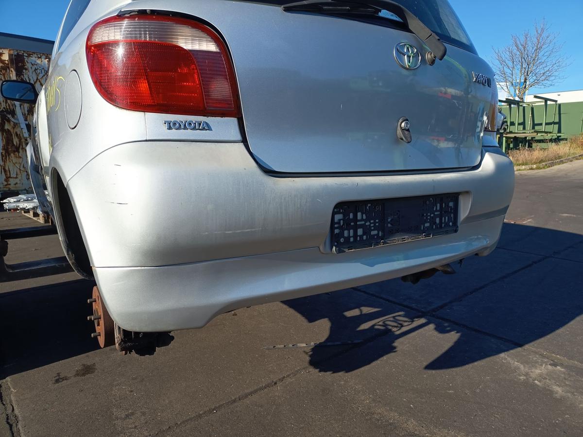 Toyota Yaris XP10 orig Stoßstange hinten Stoßfänger 199 Siber Bj 2000