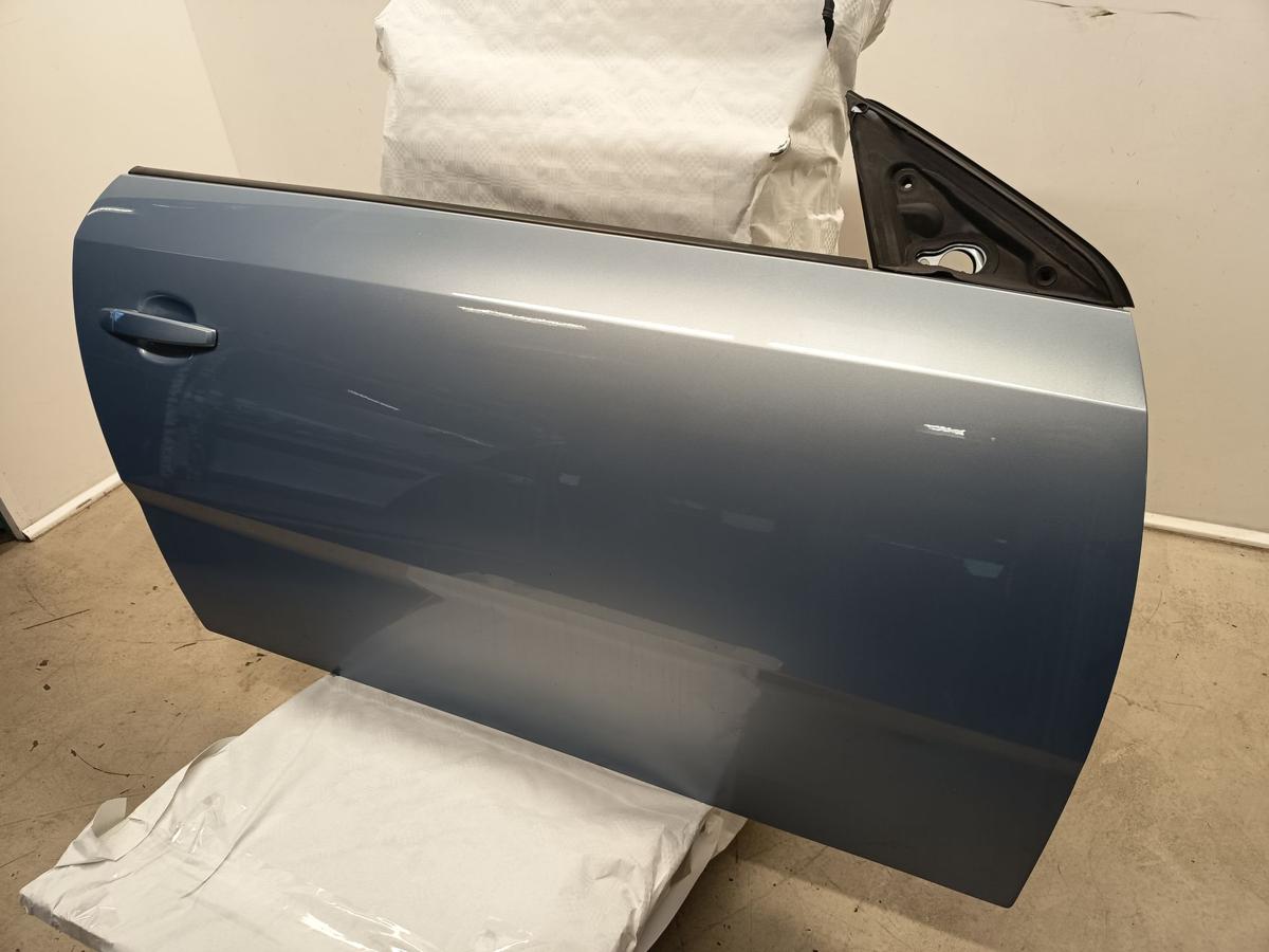 Opel Tigra B Twin Top orig T&uuml;r rechts Beifahrert&uuml;r Cabrio Z21C Blau Bj 2005