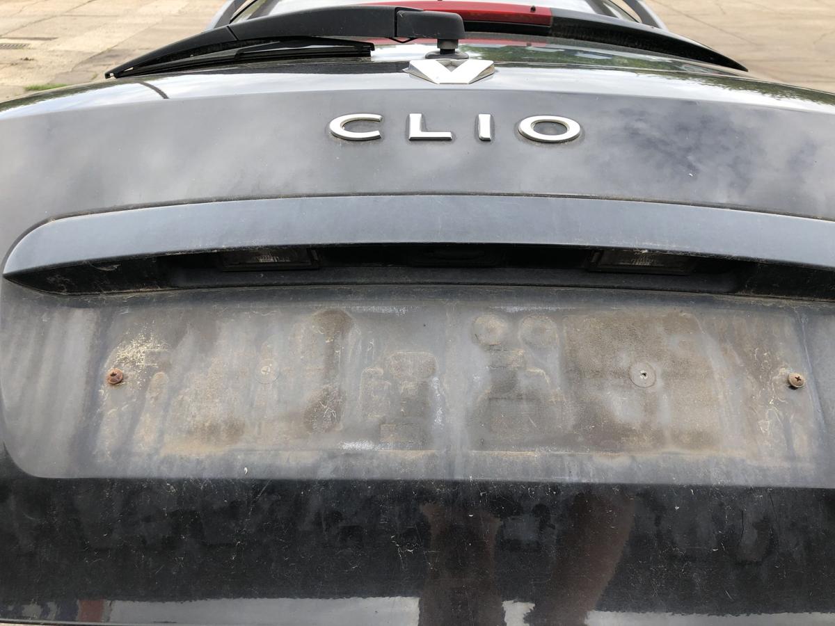 Renault Clio 3 III Grandtour Heckklappe mit Heckscheibe Kombi NV676 Noir Nacre