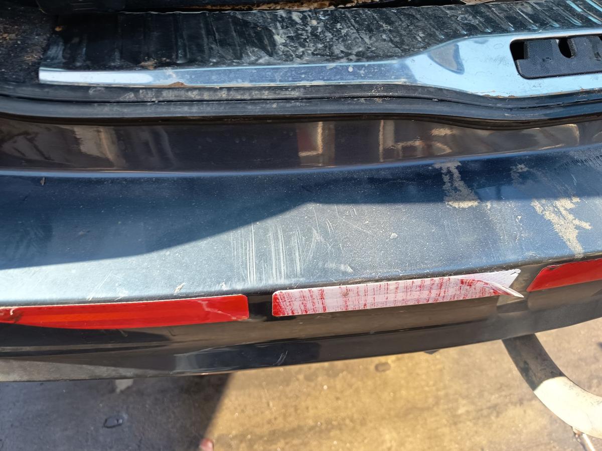 Opel Astra H Caravan original Sto&szlig;stange F&auml;nger hinten Heck Z168 Metroblau Bj 06