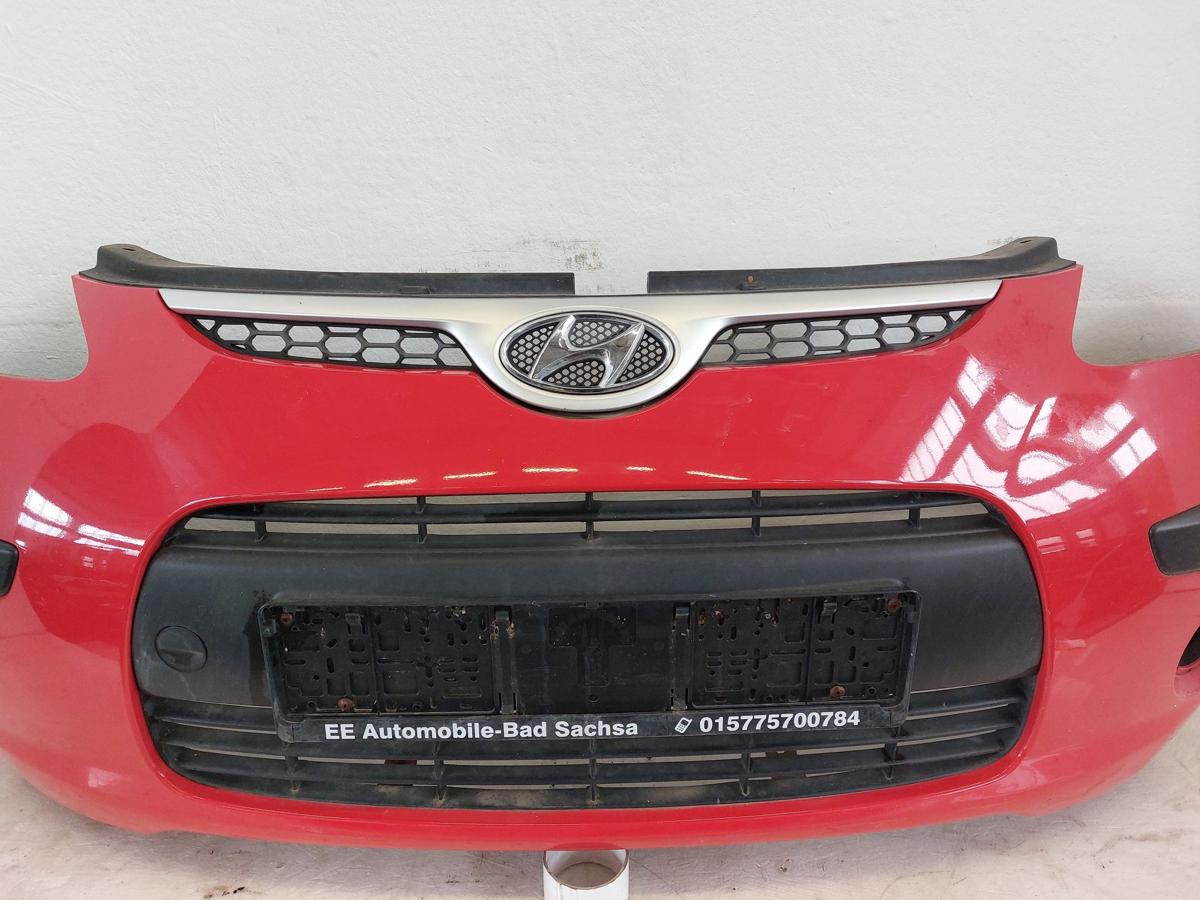 Hyundai i10 PA Stoßfänger vorn Frontschürze Frontstoßstange H4 Electric Red