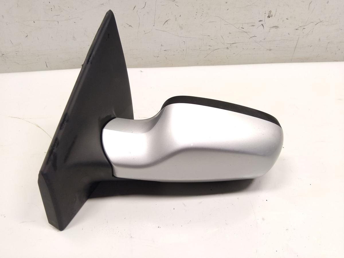 Renault Clio 3 original Au&szlig;enspiegel links elektrisch beheizt silber BJ2005