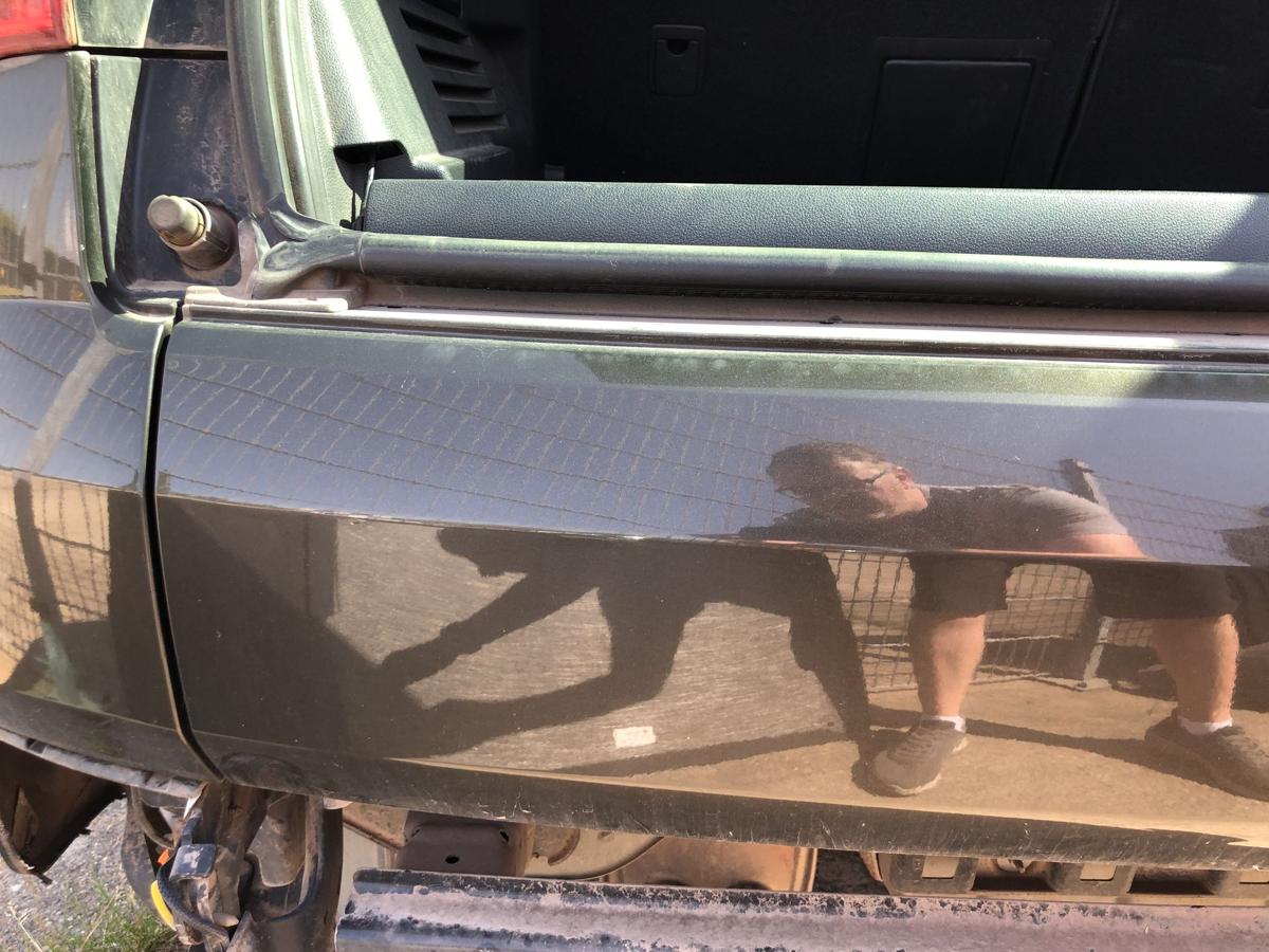 Peugeot 3008 I Typ 0U Heckklappe Unterteil Ladeklappe KDK Hickory braun