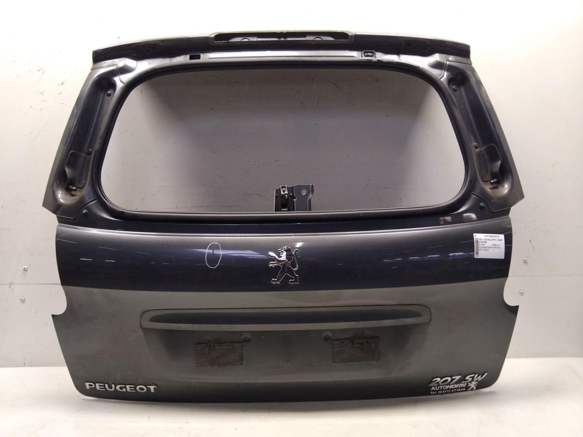 Peugeot 207 SW Kombi original Heckklappe dunkelgraumetallic KTP Bj.2009