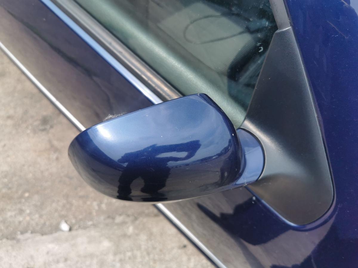 VW Bora 1J Aussenspiegel Spiegel Rückspiegel rechts elektr LB5N Indigoblau Perl