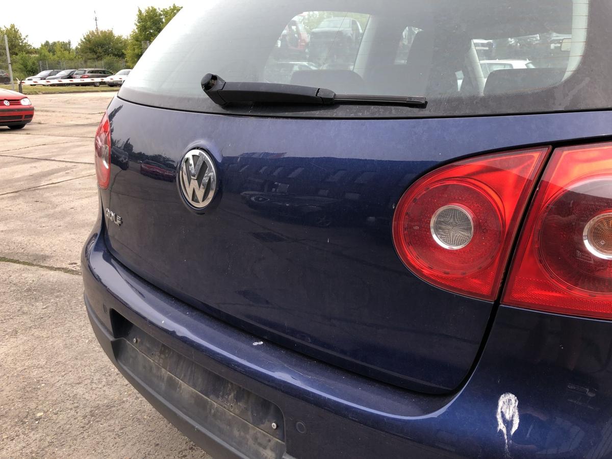 VW Golf 5 1K Heckklappe Kofferraumklappe LD5Q Shadowblue 3 oder 5 türer Rohbau