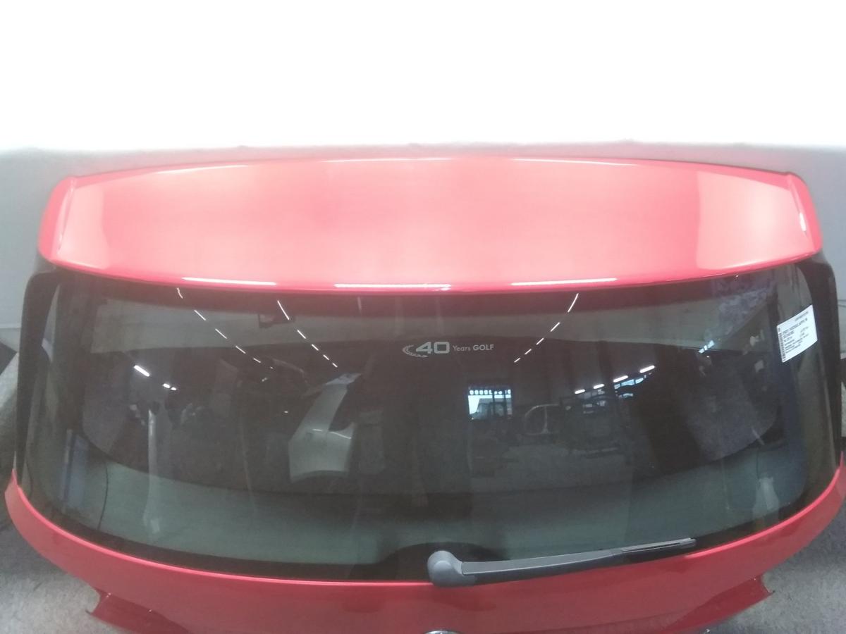 VW Golf Sportsvan Heckklappe tornadorot LY3D mit Heckscheibe Bj.2014