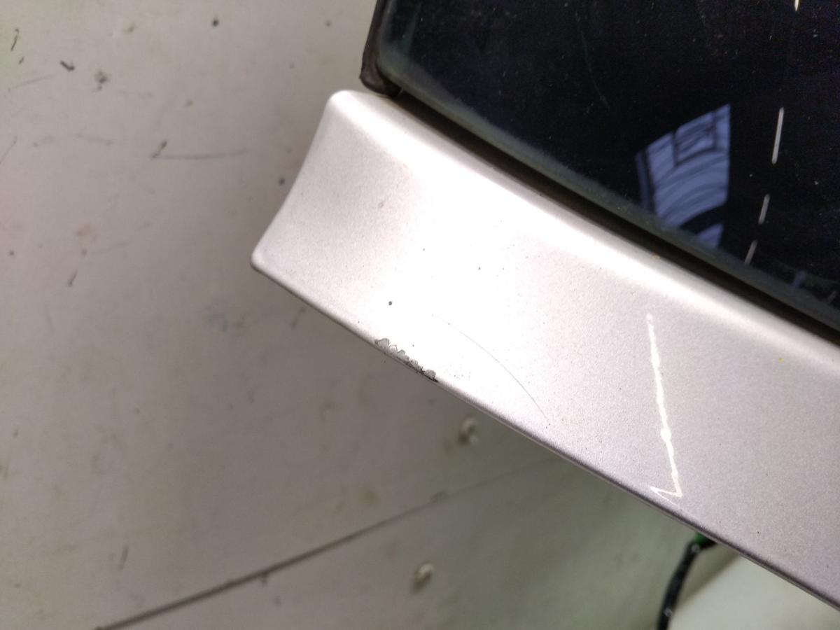 Renault Clio 3 Heckklappe silber TED69 Grey mit Heckscheibe BJ2006 Fließheck
