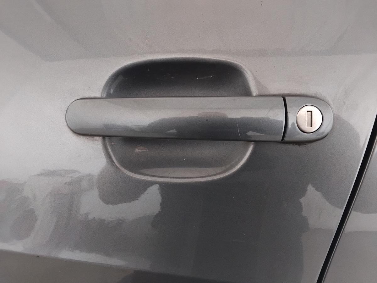 Seat Ibiza IV 6J Tür vorn links Fahrertür 5-Türer LX7R lavagraumetallic BJ2012