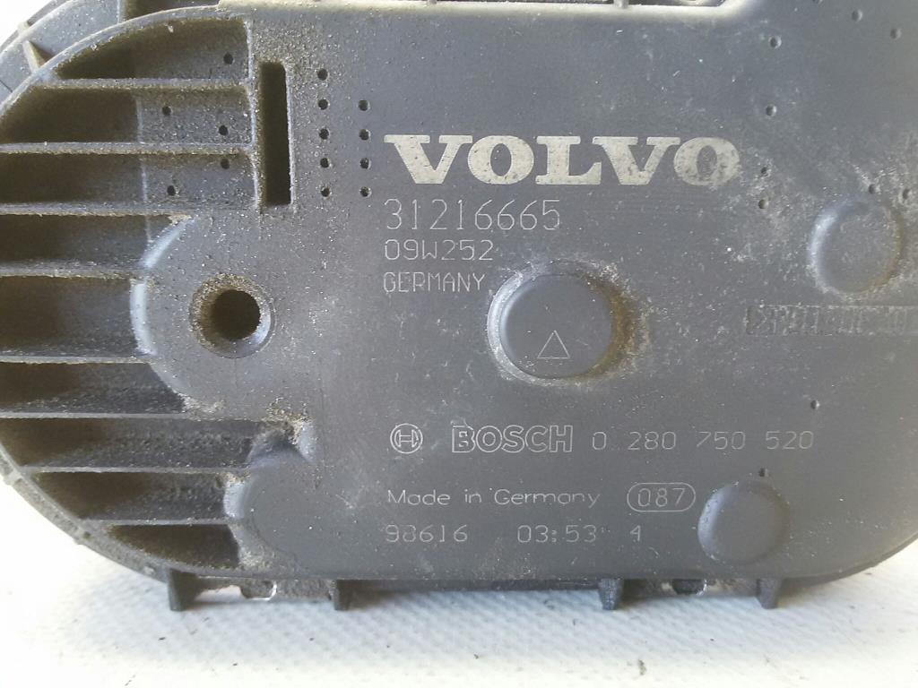 Volvo XC60 Bj2009 original Drosselklappe 2.4TD 151kw D5244T10 31216665 BOSCH 0280750520