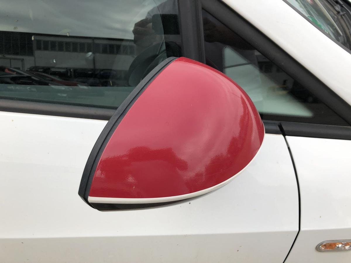 Seat Ibiza 6J Au&szlig;enspiegel rechts Spiegel Seitenspiegel LB9A Candywei&szlig; manuell