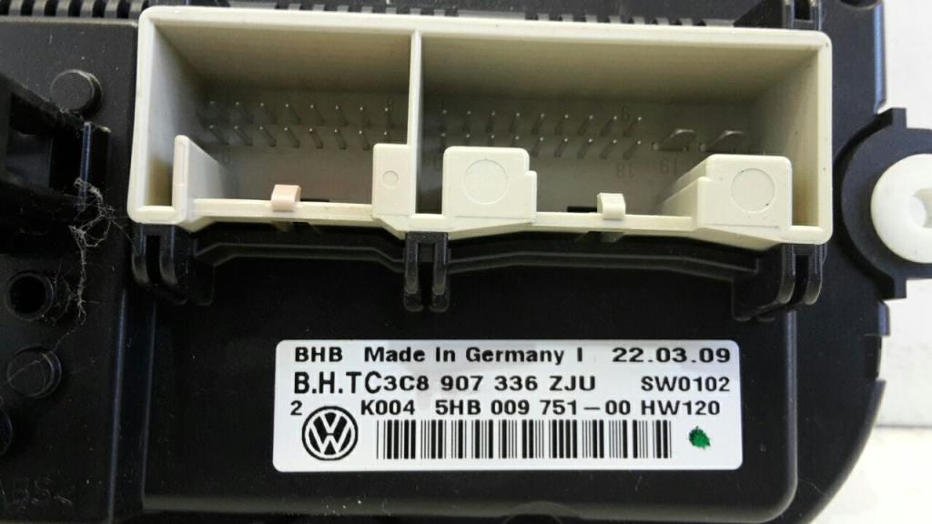 VW Golf 6 VI Klimabedienteil Heizungsregler Klimabedieneinheit HELLA