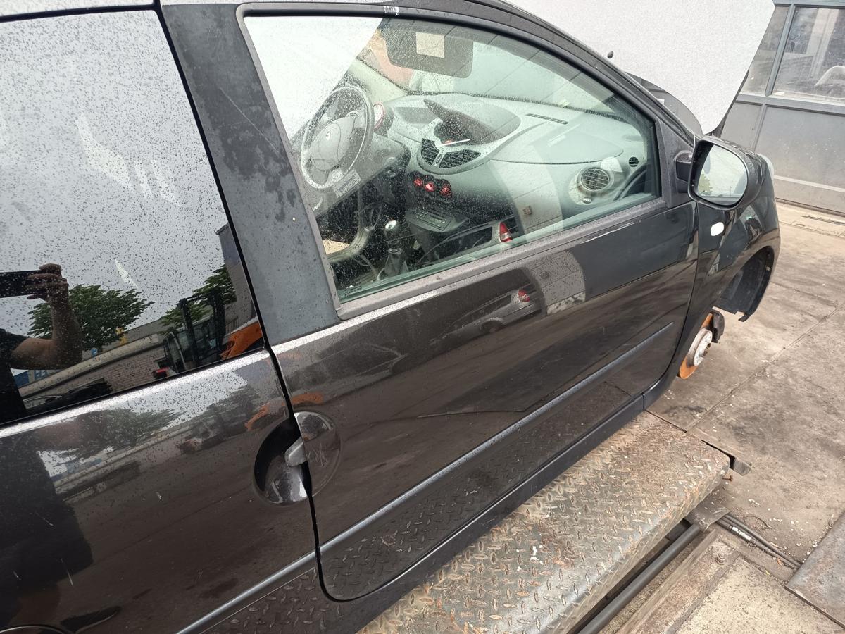 Renault Twingo II original T&uuml;r vorn rechts Beifahrer Rohbau 676 Perlmuttschwarz