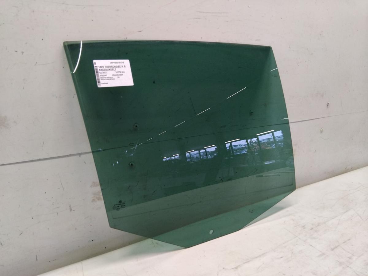 VW Golf 5 1K Türscheibe hinten rechts original abgedunkelt Fließheck BJ2007