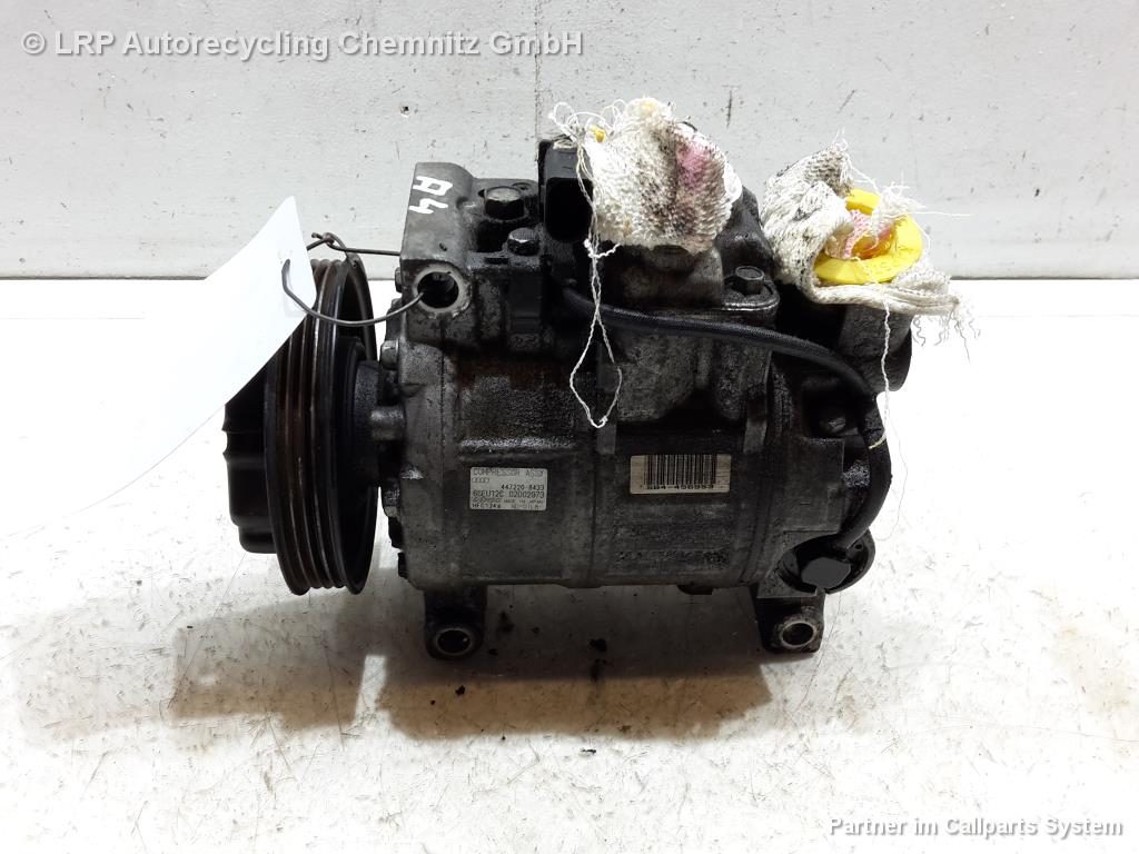 Klimakompressor 02D02973 4472208433 Audi A4 Lim/Avant (8e) BJ: 2002