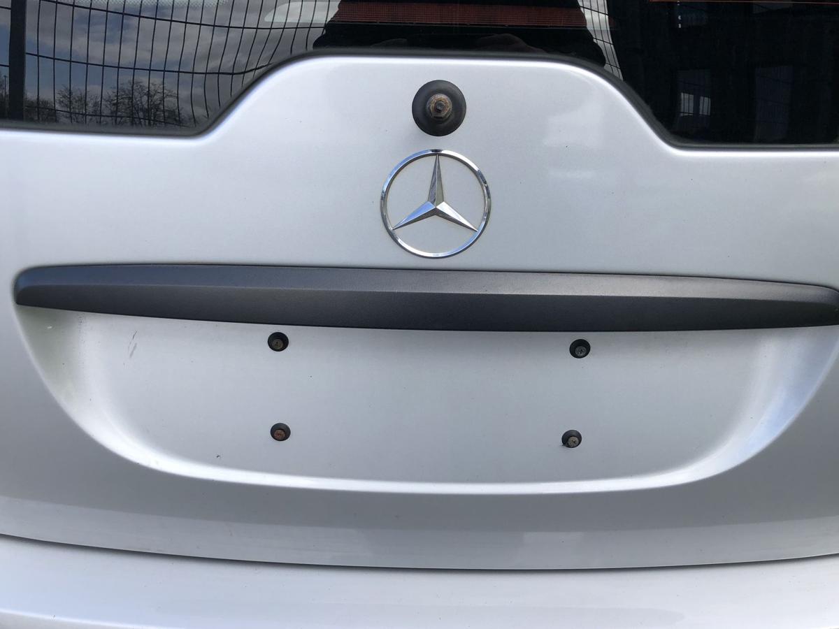 Mercedes W169 A Klasse Mopf ab 08 Heckklappe mit Heckscheibe 5 t&uuml;rer 761 silber