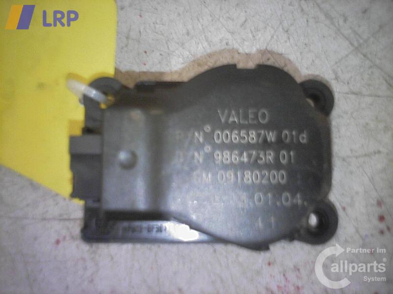 Opel Vectra C BJ2004 Stellmotor Heizung 09180200 006587W 01D VALEO