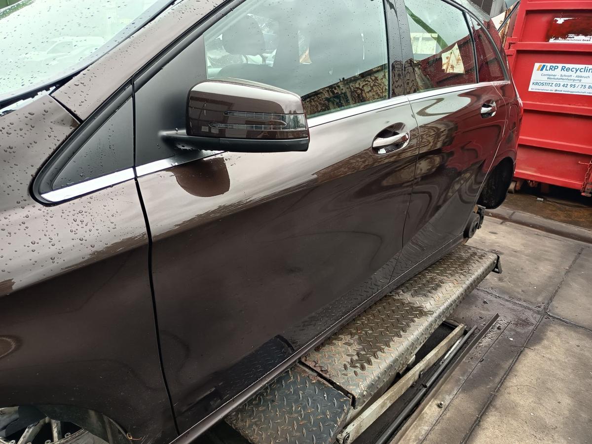 Mercedes W246 original T&uuml;r vorn links Fahrer Rohbau 990 Orientbraun Bj 2014