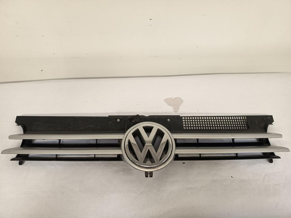 VW Golf 1J orig K&uuml;hlergrill Grill mit Emblem LB7Z Satinsilber Metallic Bj 1998