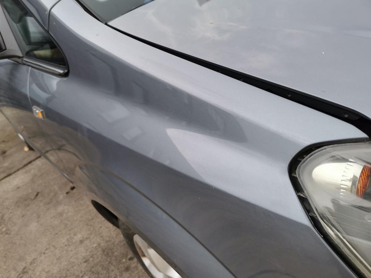 Opel Zafira B Kotflügel Fender Seitenwand vorn links Z155 Moonland grau met