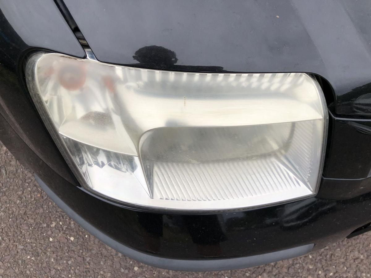 Fiat Panda 169 Scheinwerfer rechts Hauptscheinwerfer Halogen Tr&uuml;bung OEM