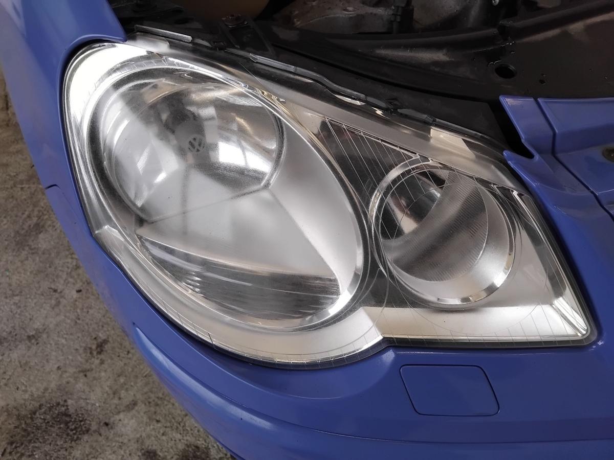 VW Polo 9N3 original Scheinwerfer rechts Halogen mit LWR BJ2009 6Q1941008AT