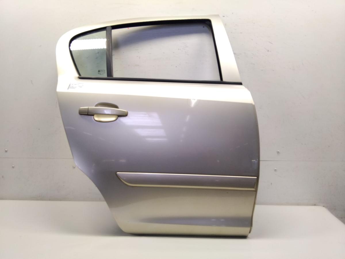 Opel Corsa D Tür hinten rechts champagnersilber Z40M Bj.2006