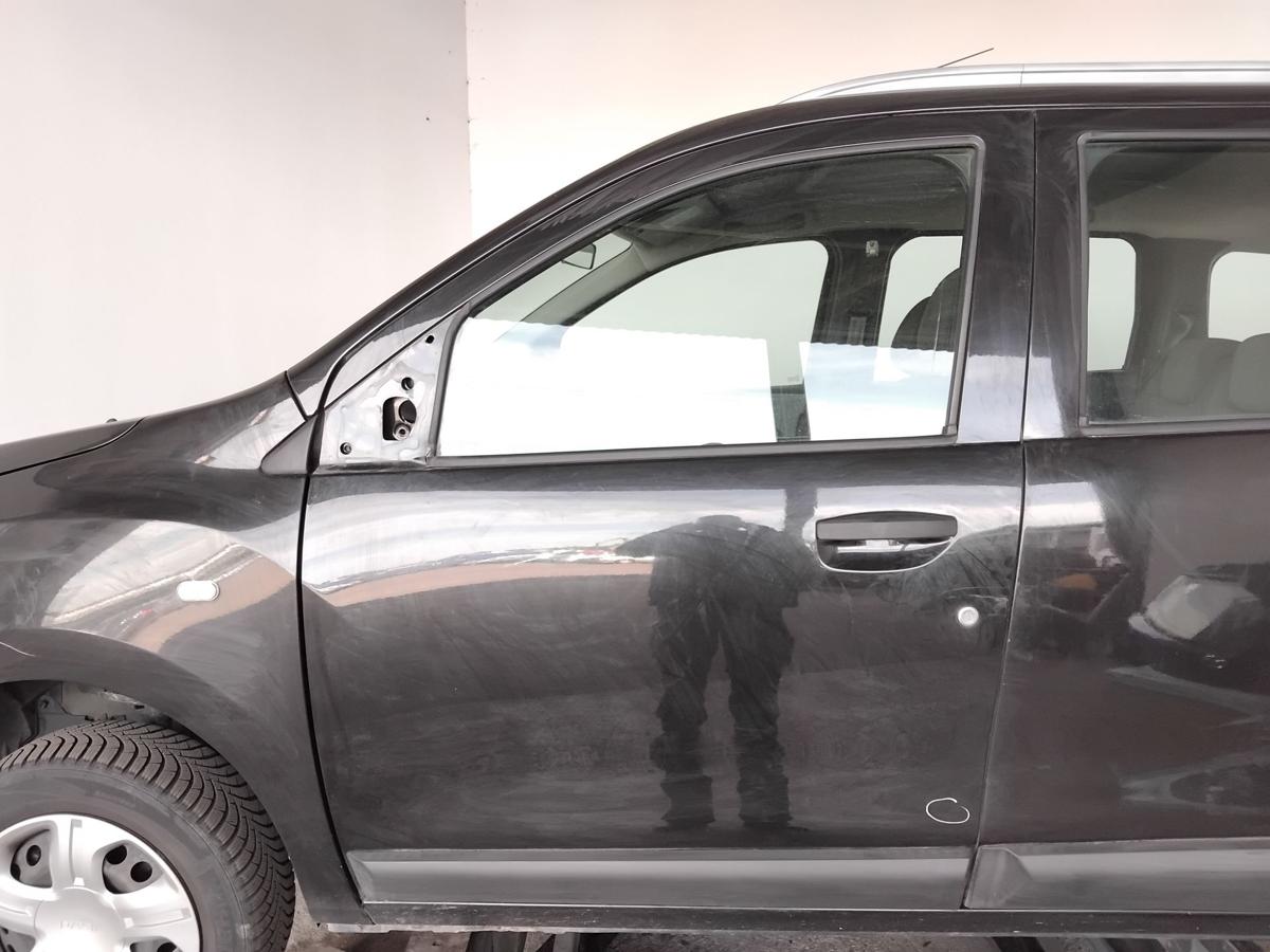 Dacia Lodgy T&uuml;r vorn links Fahrert&uuml;r NV676 Perlmuttschwarz BJ2012