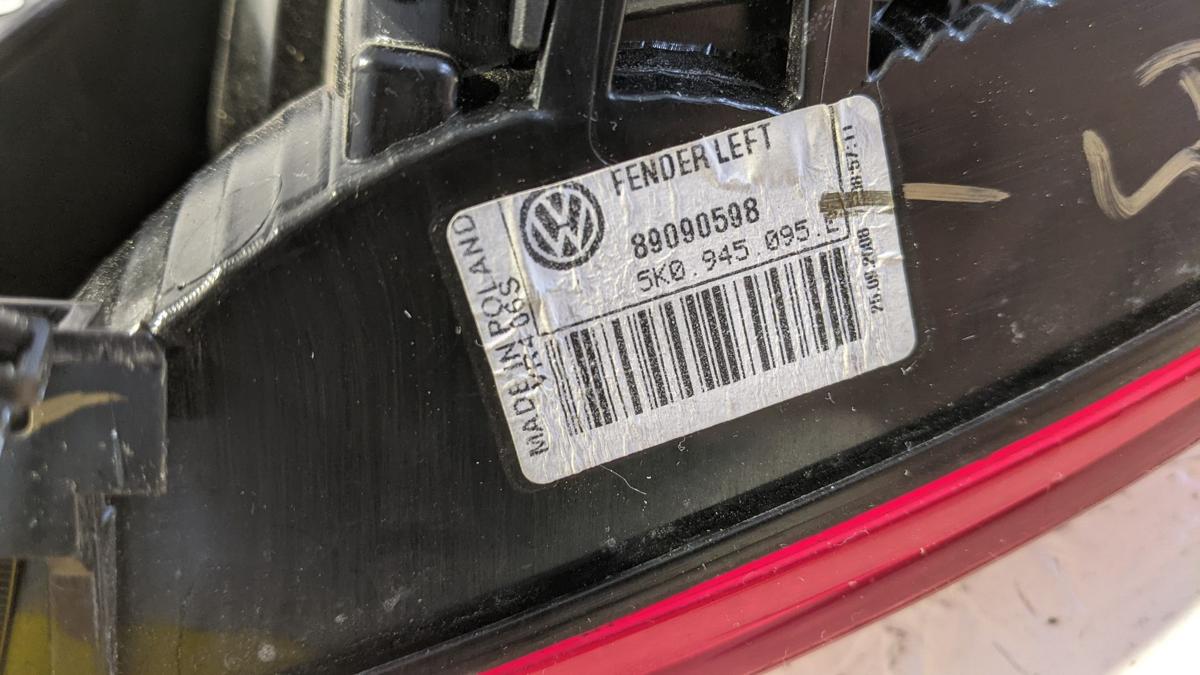 VW Golf 6 VI Rückleuchte Schlußleuchte Rücklicht links