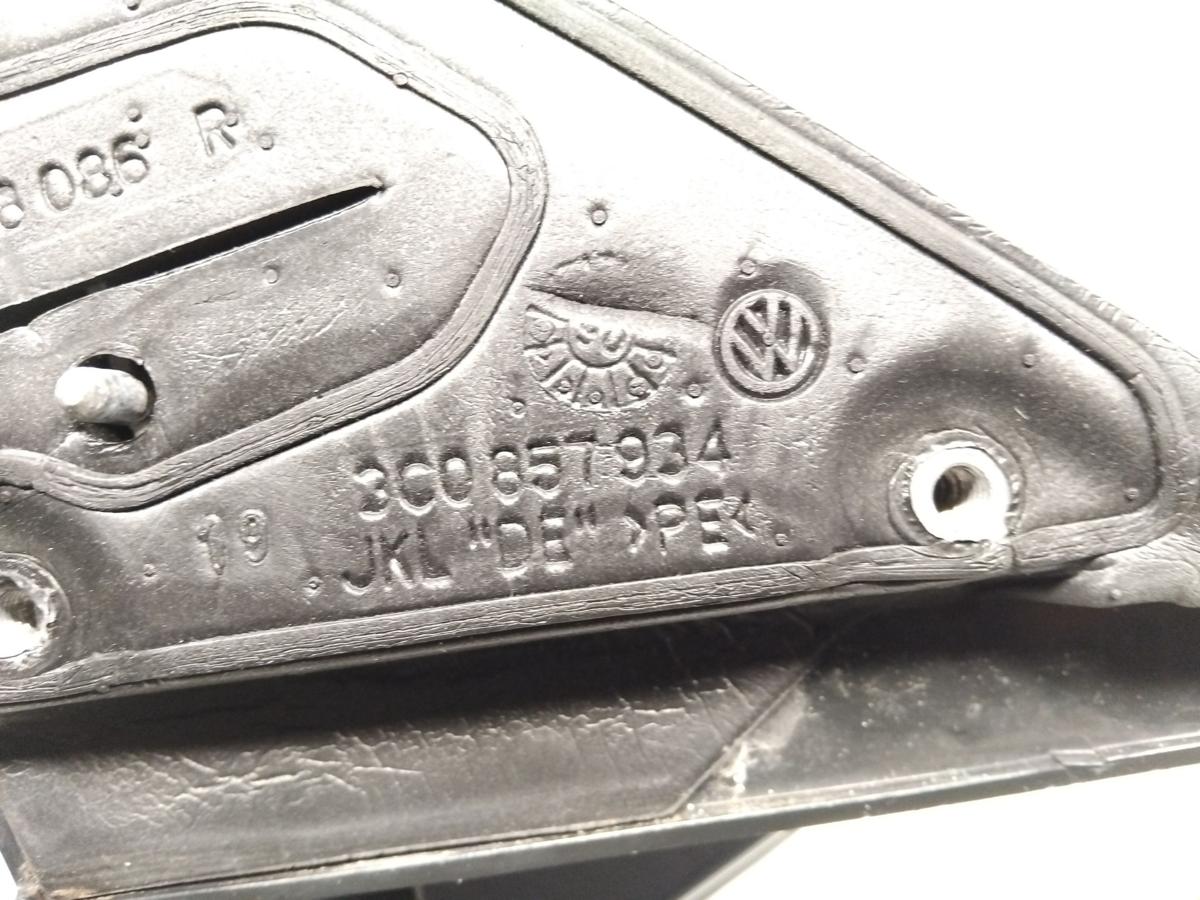 VW Passat 3C orig Au&szlig;enspiegel rechts LA7T United Grey elektrisch beheizt BJ2007