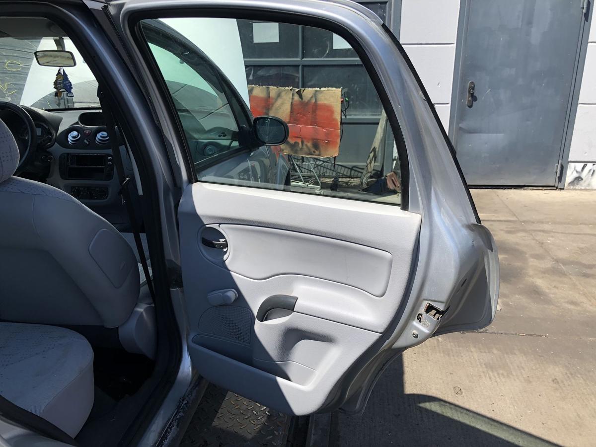Citroen C3 original T&uuml;r hinten rechts Fond EZR Alugrau Bj 2003
