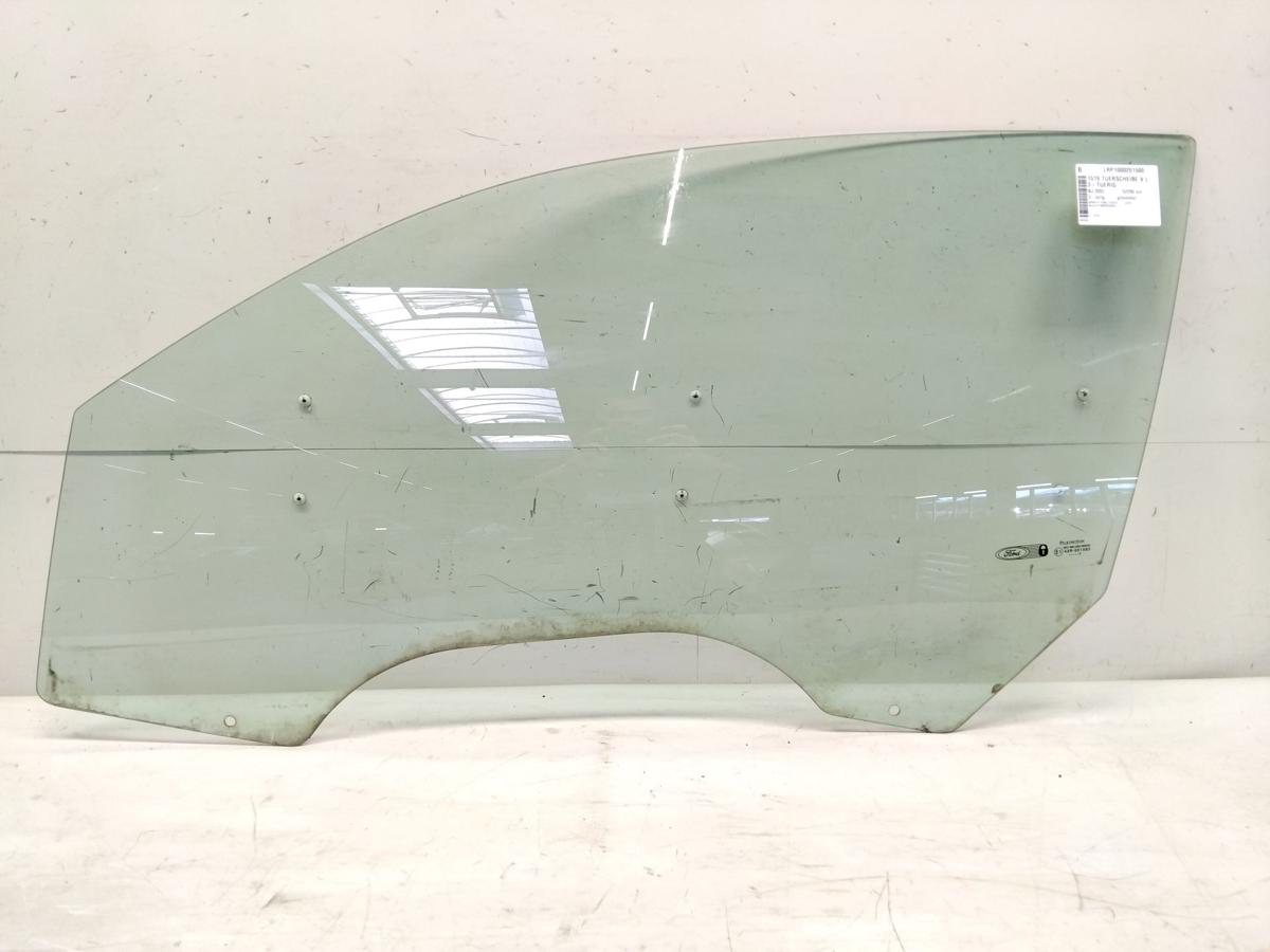 Ford Fiesta JD3 original T&uuml;rscheibe vorn links 3-t&uuml;rig gr&uuml;ncolor BJ2005