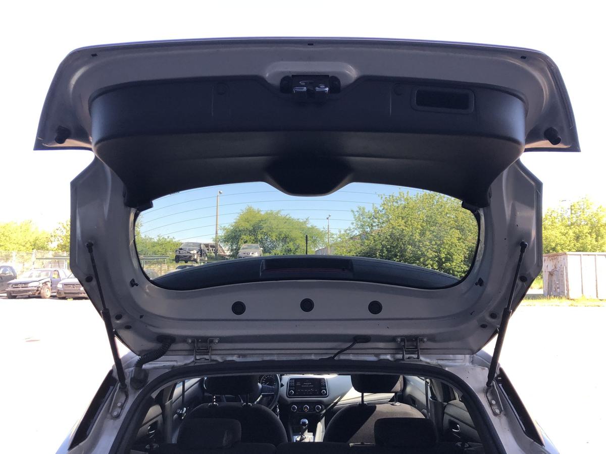 Nissan Micra K14 Heckklappe Kofferklappe Heckdeckel KNV Warm Silver Met Scheibe