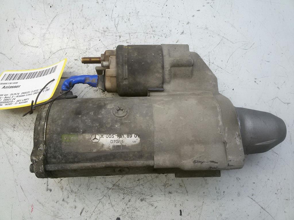 Mercedes E280CDI W211 A0051518901 Anlasser Starter 3.0TD 140kw 642920 BJ2006