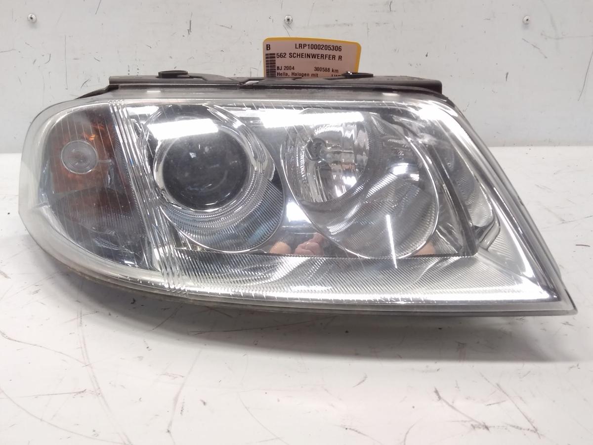 VW Passat 3BG original Scheinwerfer rechts Hella Halogen mit LWR BJ2004
