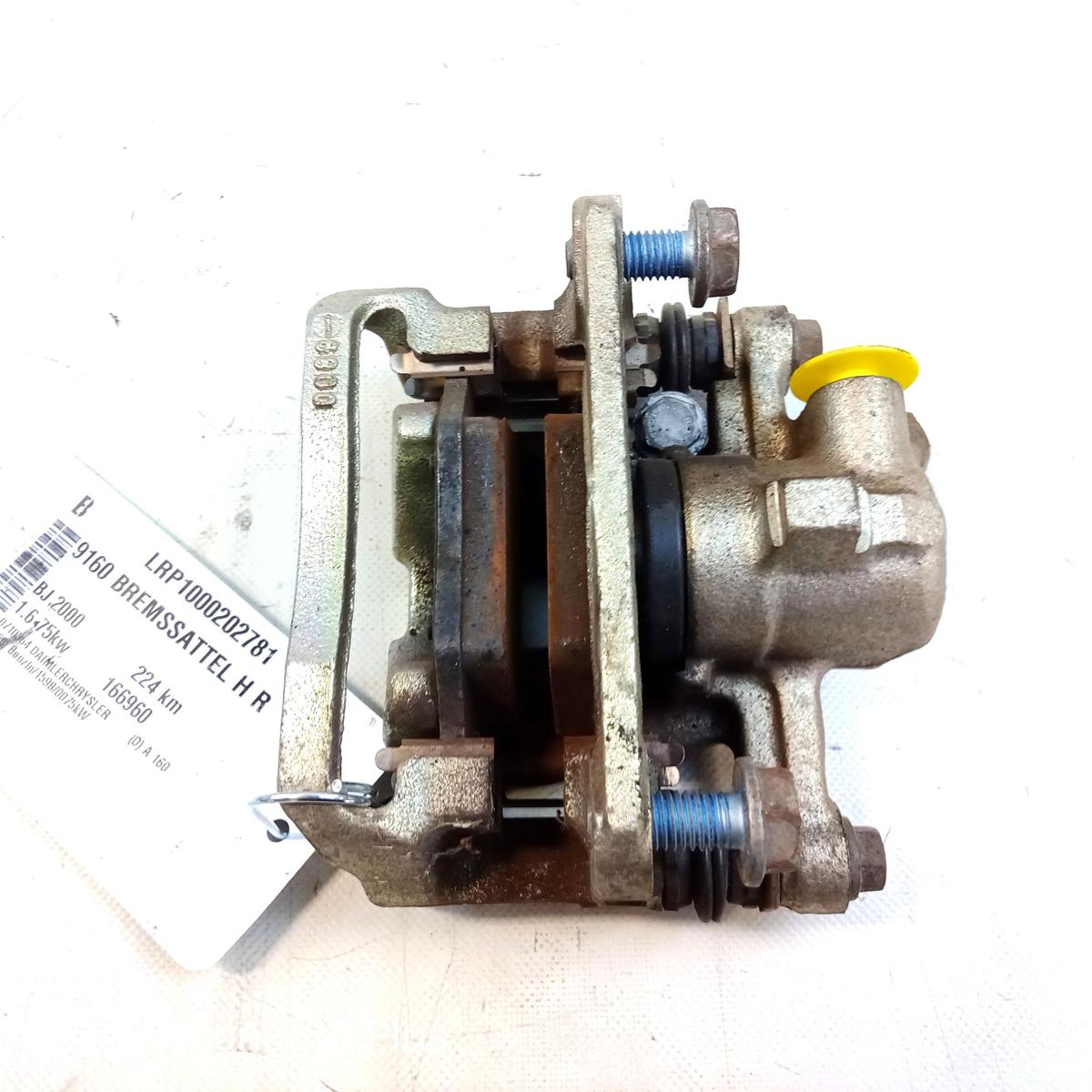 Mercedes A-Klasse W168 original Bremssattel Hinterachse rechts mit Tr&auml;ger Bj2000