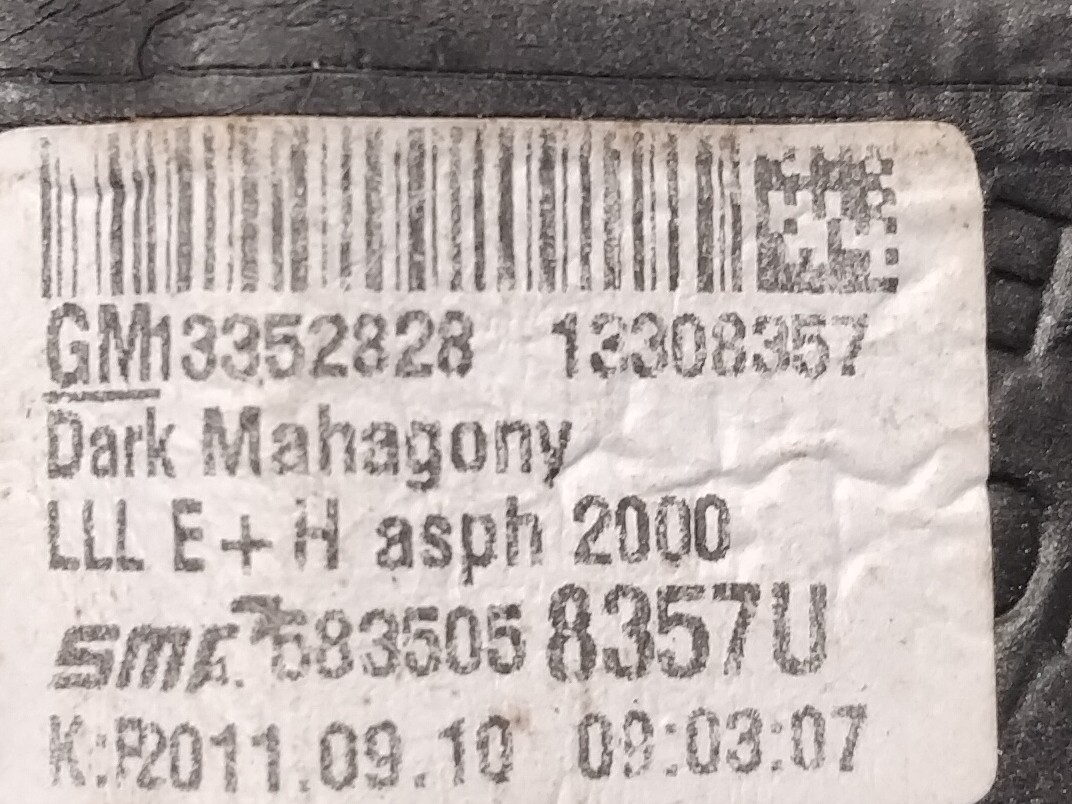 Opel Astra J orig Au&szlig;enspiegel links elektrisch&beheizt BJ2012 Z41C mahagonibraun