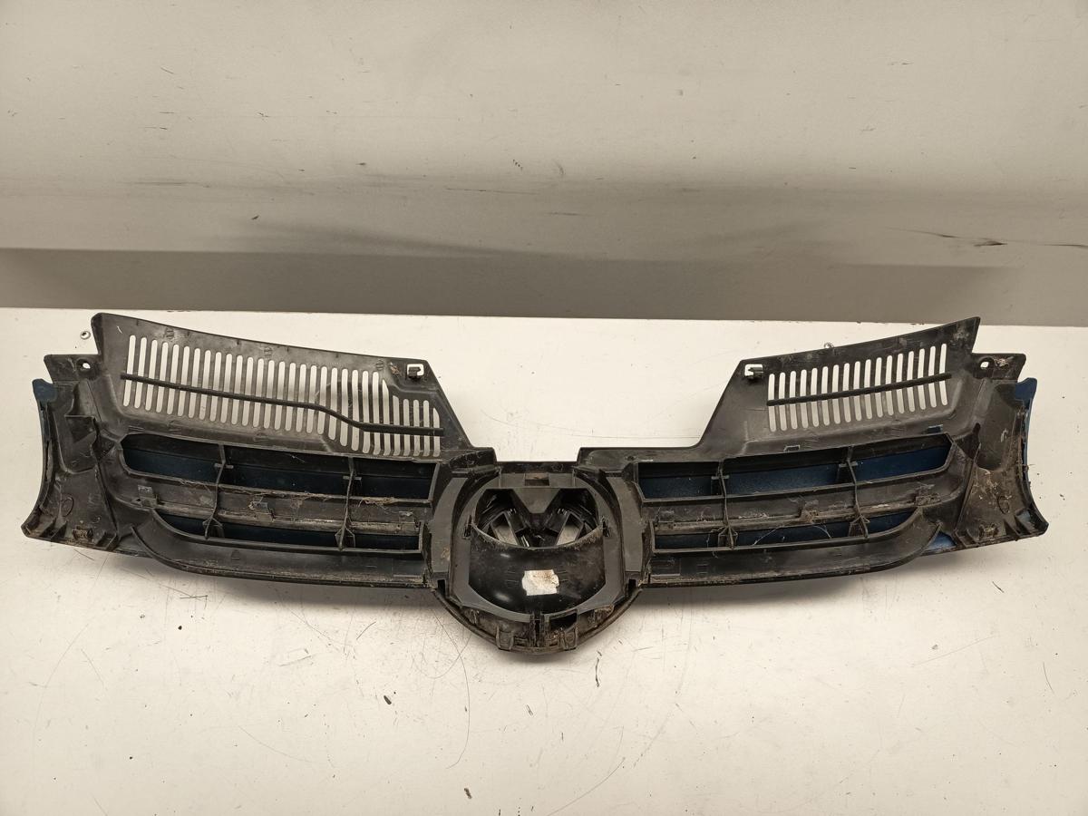 VW Golf V original K&uuml;hlergrill Abdeckung Stange vorn A5K Olympiablau Bj 2007