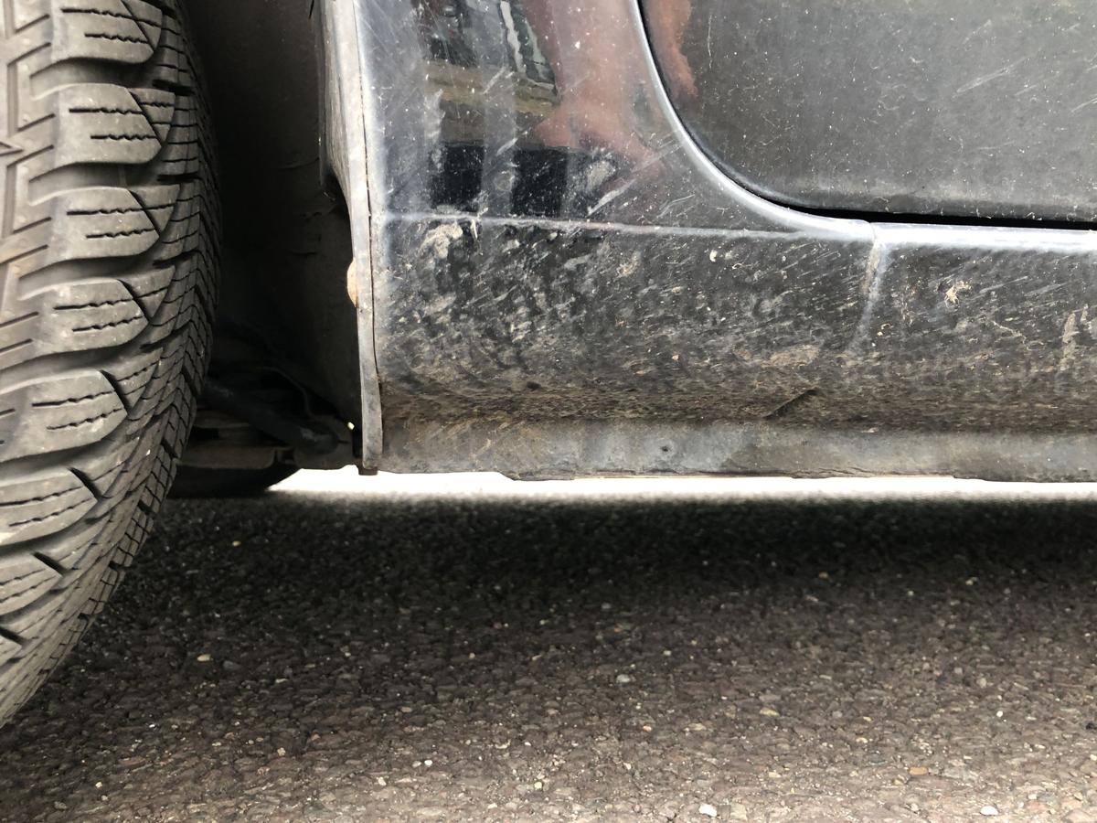 VW Lupo 6X Kotfl&uuml;gel links Fahrerseite Seitenwand L041 Brillantschwarz