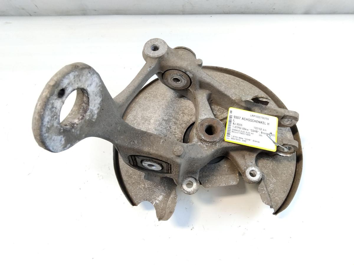 Audi A4 8K B8 original Achsschenkel Radlagergeh&auml;use Hinterachse links Bj.2009
