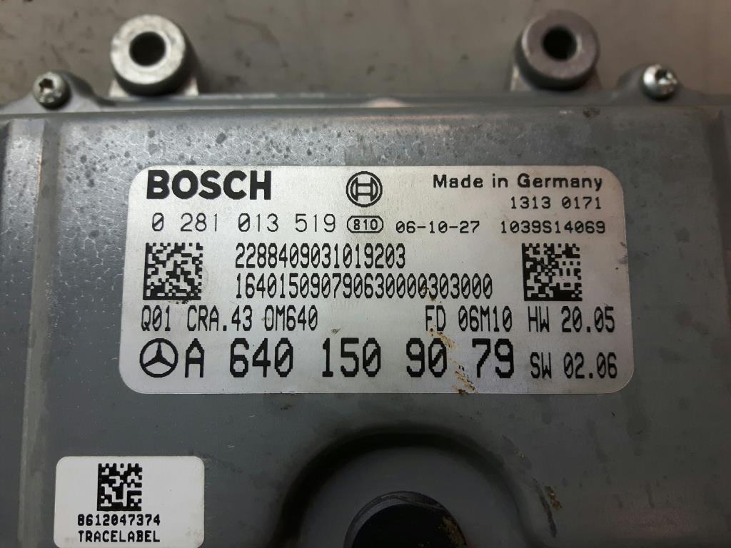 Mercedes B Klasse W245 6401509079 Steuergerät Motor 2.0CDI 640941 BJ2006