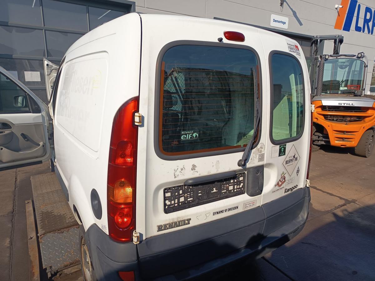 Renault Kangoo KC original Heckfl&uuml;gelt&uuml;r links 389 Gletscherwei&szlig; Bj 2008