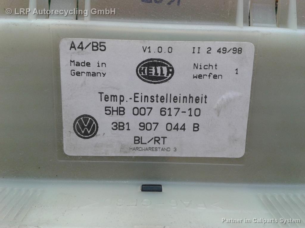 VW Golf 4 Heizungsregulierung 5HB00761710 HELLA BJ1998